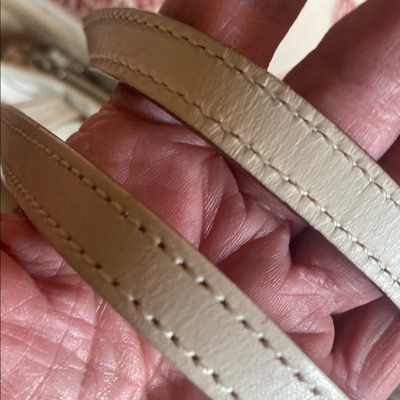 Burberry Cranberry and Cream Tartan Tote Bag - Picture 12 of 14